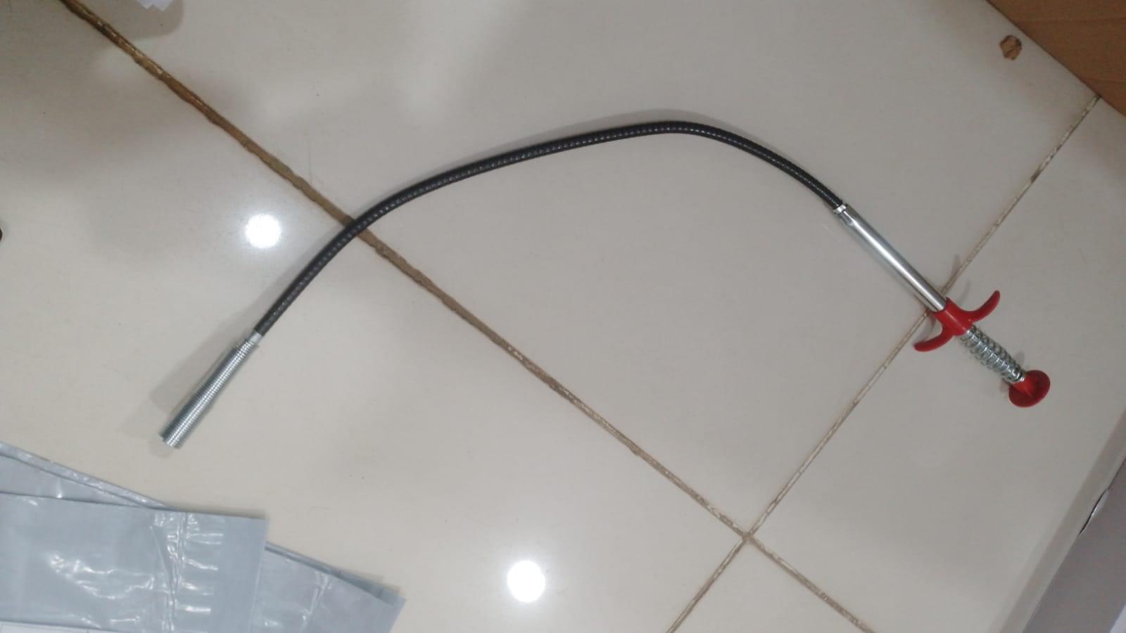 Stainless Steel Sink Wire Drain Cleaner | 60cm Spring Cleaning Stick - Image 6