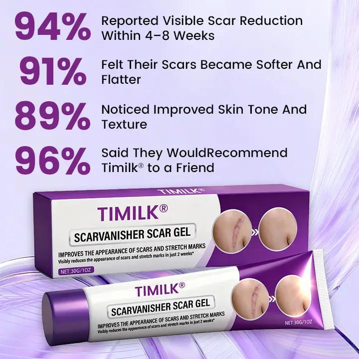 TIMILK Advanced Scarvanisher Gel | Fast-Acting Scar & Stretch Mark Reduction | 30g - Image 4