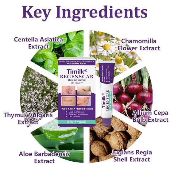 TIMILK Advanced Scarvanisher Gel | Fast-Acting Scar & Stretch Mark Reduction | 30g - Image 3